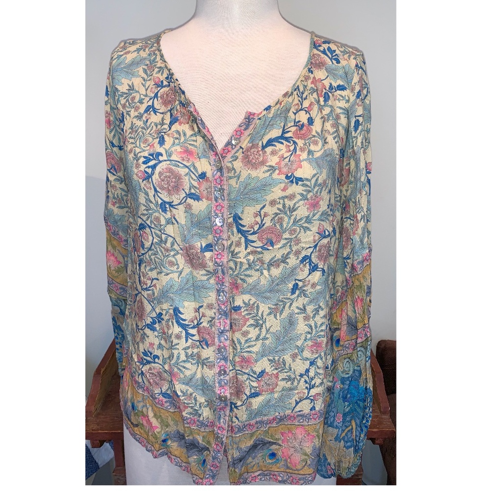 Spell & The Gypsy Collective Patterned Blouse